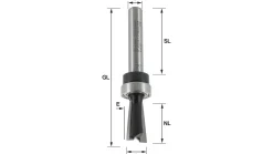 Zinkenfräser 8° mit Kugellager Ø16mm